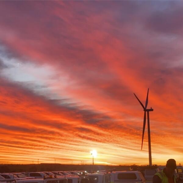 Yandin Wind Farm, Vestas WTG - complete electrical and mechanical works by Gordon McKay