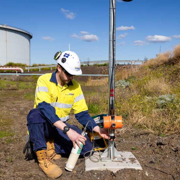 Gas detection services by industrial electrician in Geelong